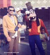 Len (and Dad) & Goofy