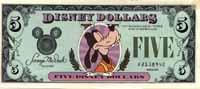 5 Disney Dollar